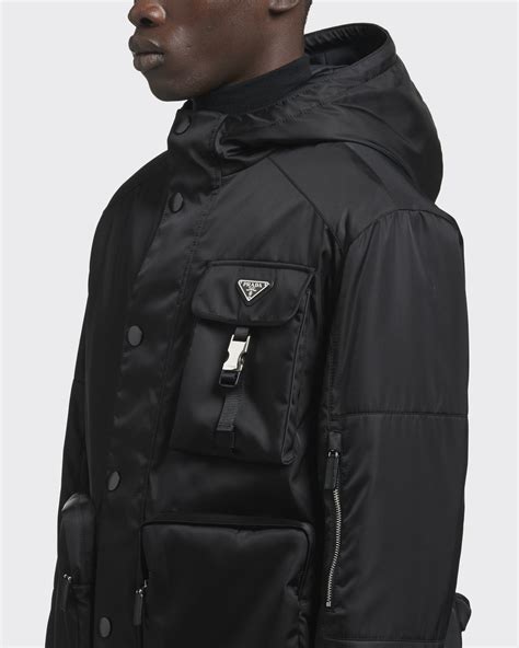 prada nylon coat 2017|Prada nylon jacket men's.